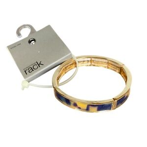 Nordstrom Gold and Blue Bracelet
